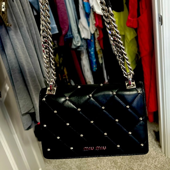 Miu Miu Handbags - Small black miu miu